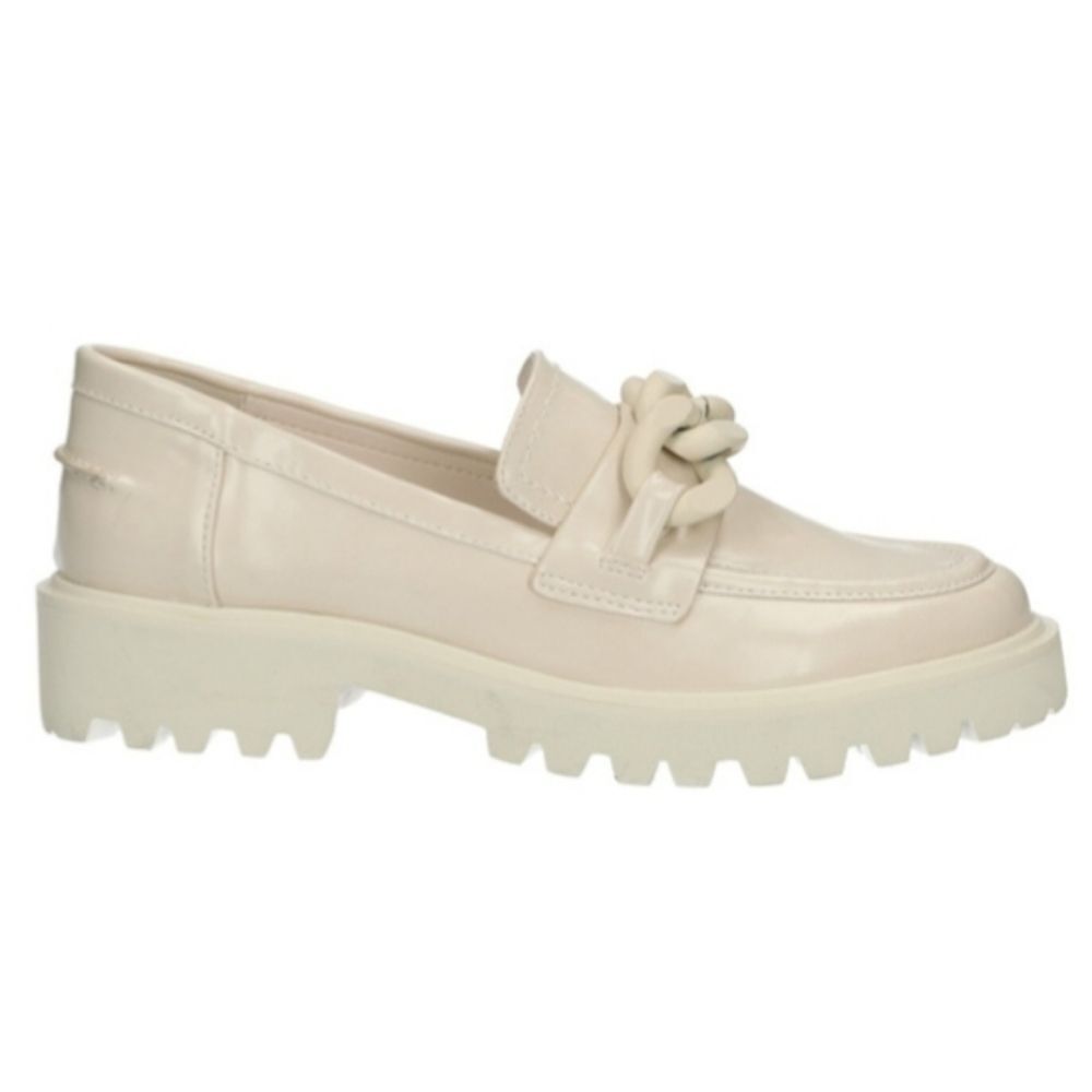 La Strada Loafer Street Beige Vegan Leather Women Moccasins Size EUR 38 ( US 8 ) - Picture 3 of 16